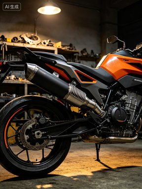 Handmade Custom Exhaust Pipe for KTM 790 Duke ADV