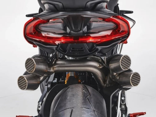 High Performance Modified Exhaust For MV Agusta Rush 1000 Titanium Slip‑On Muffler