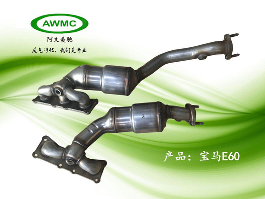 304 Stainless Steel Exhaust Three Way Catalytic Converter for BMW E60 523i 525i 530i