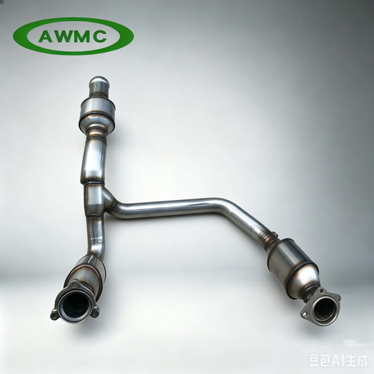 Direct Fit Triple Three-Way Catalytic Converter for Hummer H2 Complete 3-Pack Exhaust Cat