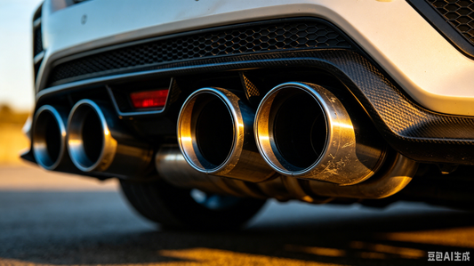 4-Outlet Modified Exhaust for Honda Civic