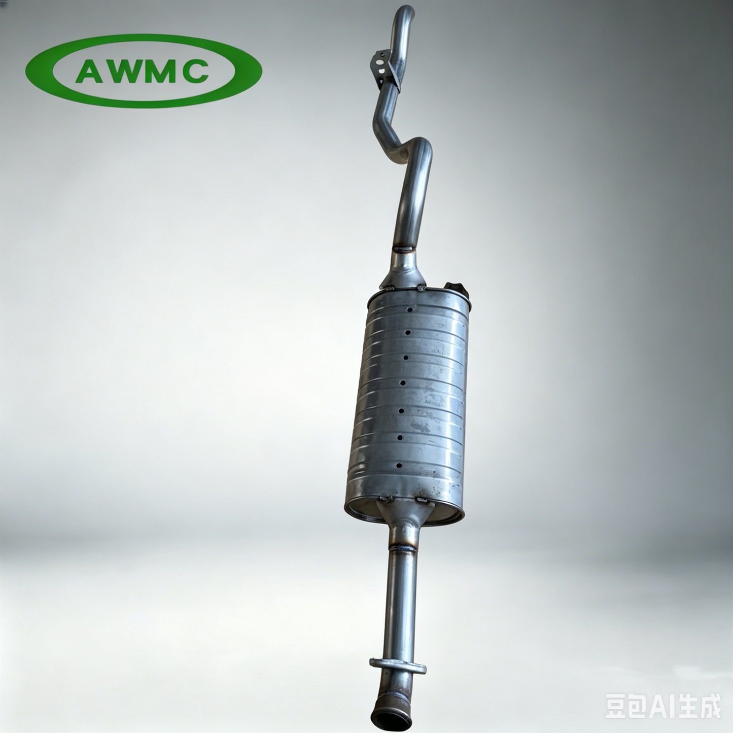 409 Stainless Steel Rear Exhaust Tail Pipe Muffler Fit Mitsubishi Pajero V31 & Liebao V31 2.4L