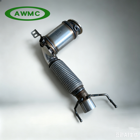 304 Stainless Steel Three-Way Exhaust Catalyst for BMW X1 F49 1.5T 2.0T 2016-2022