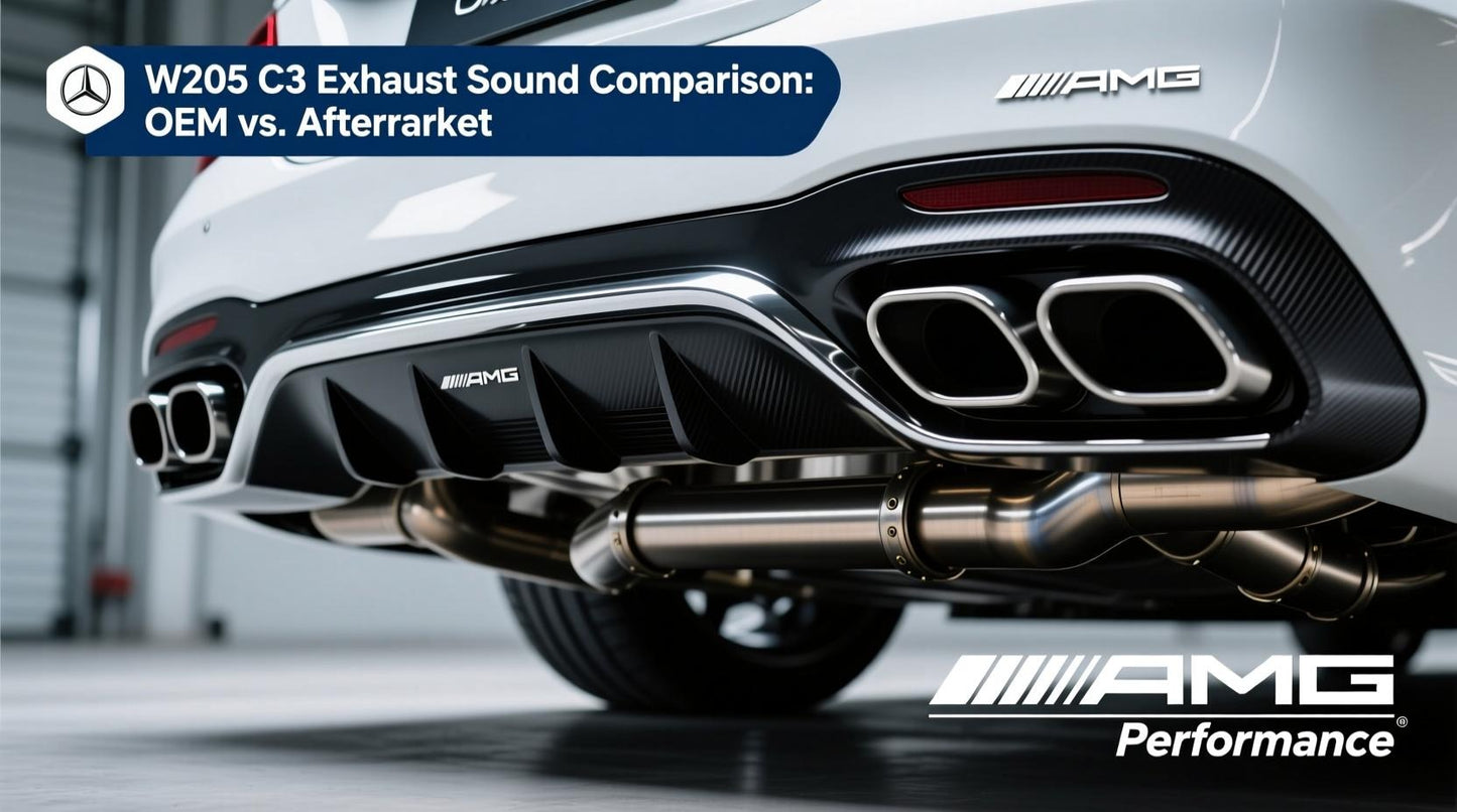 Modified Exhaust Systems for Mercedes-AMG Series
