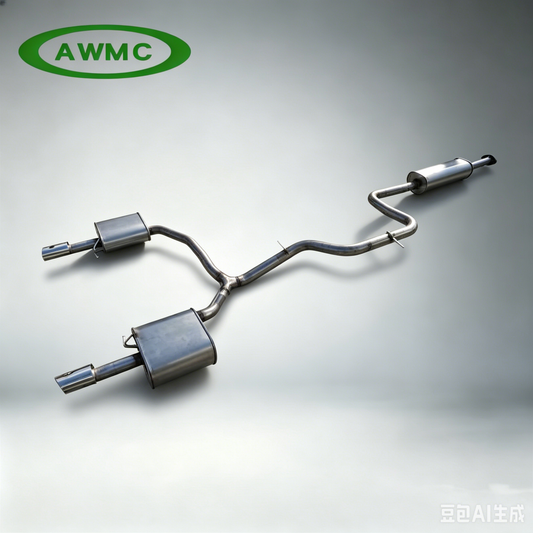 Stainless Steel One Piece Catalytic Integrated Exhaust Pipe for Ford Mondeo 2.3L