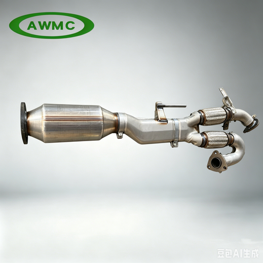 Stainless Steel Rear Three Way Catalytic Exhaust Cat for Nissan Teana 2003