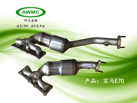 304 Stainless Steel Three Way Catalytic Exhaust Pipe for BMW E60 Series